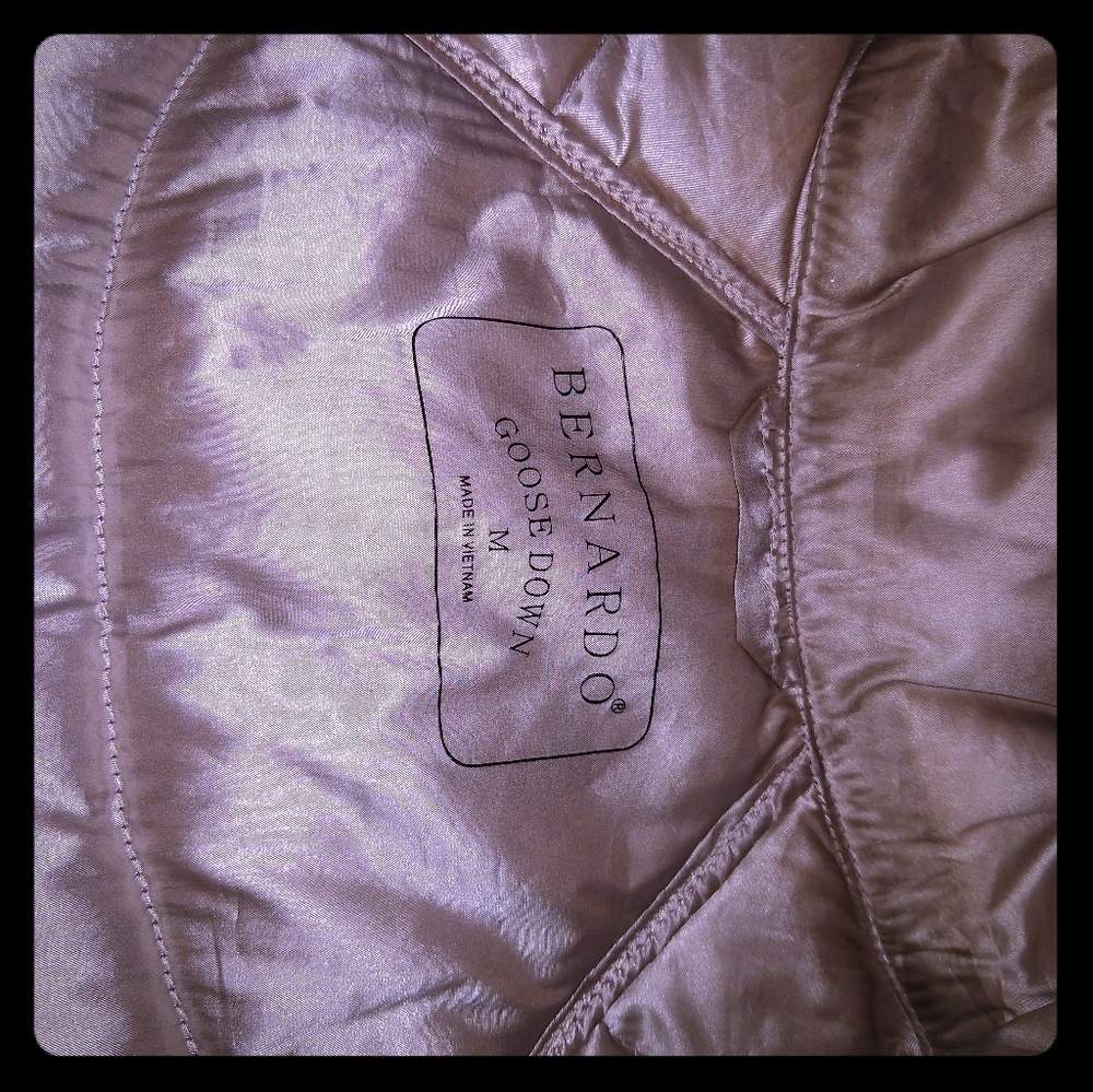 Bernardo packable down vest